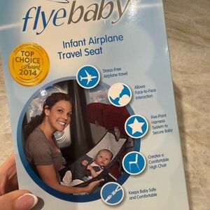 Infant Airplane Travel Seat - Blue and White